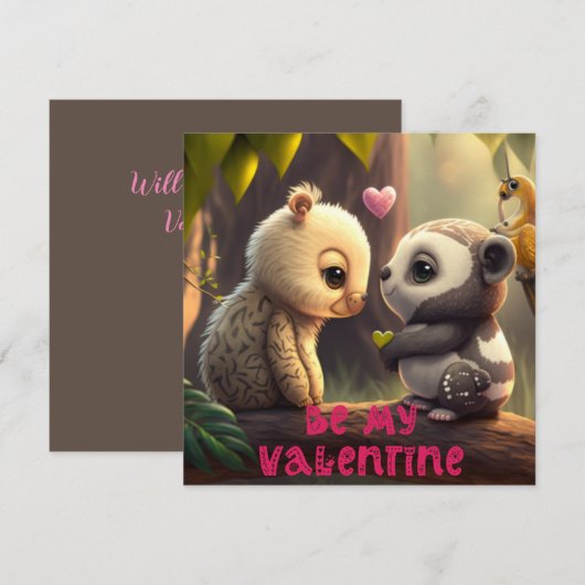 Sei mein Valentine (Vorne/Hinten)