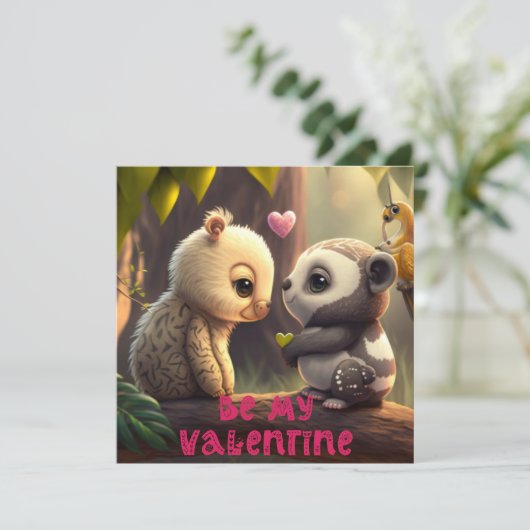 Sei mein Valentine (Stehend Vorderseite)