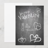 Sei mein Valentine (Vorne/Hinten)