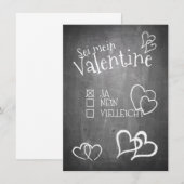 Sei mein Valentine (Vorne/Hinten)