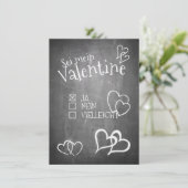 Sei mein Valentine (Stehend Vorderseite)