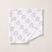 Sei mein Valentine Badhandtuch Set (Waschlappen)