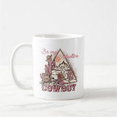 Sei mein Valentine Cowboy Kaffeetasse (Links)