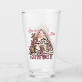 Sei mein Valentine Cowboy | Romantische Western-Wü Glas (Vorderseite)