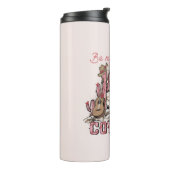 Sei mein Valentine Cowboy | Romantische Western-Wü Thermosbecher (Nach links gedreht)