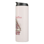 Sei mein Valentine Cowboy | Romantische Western-Wü Thermosbecher (Nach rechts gedreht)