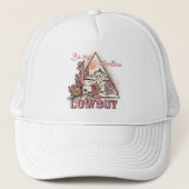 Sei mein Valentine Cowboy Truckerkappe (Vorderseite)