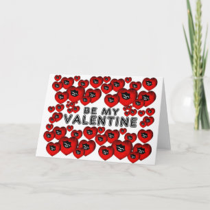 Sei mein Valentine Feiertagskarte