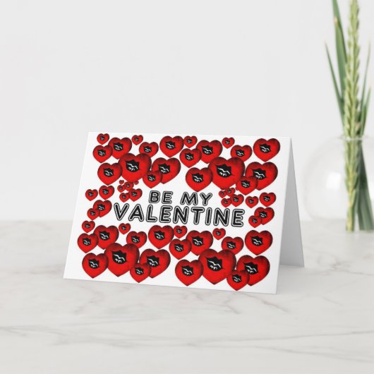 Sei mein Valentine Feiertagskarte (Vorderseite)