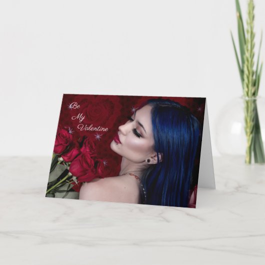 Sei mein Valentine Feiertagskarte (Vorderseite)