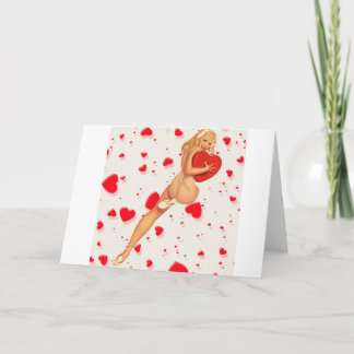 Sei mein Valentine Feiertagskarte
