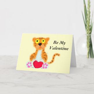 , sei mein Valentine Feiertagskarte