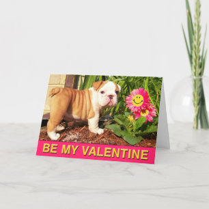 Sei mein Valentine Feiertagskarte