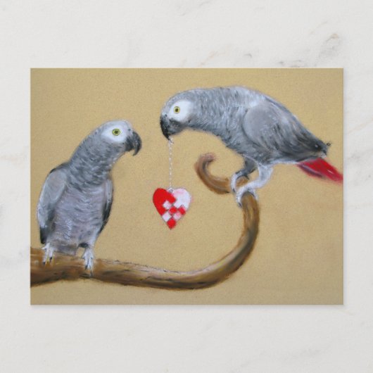 Sei mein Valentine! Feiertagspostkarte (Vorderseite)