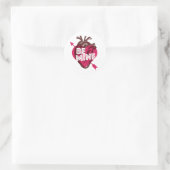 Sei mein Valentine Heart Sticker (Tasche)