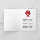 Sei mein Valentine Karte (Innenseite)