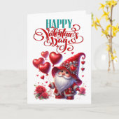 Sei mein Valentine Karte (Gelbe Blume)