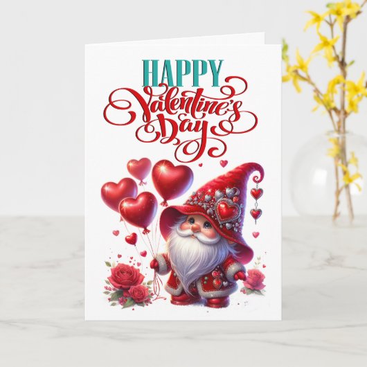 Sei mein Valentine Karte (Gelbe Blume)