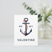 Sei mein Valentine Karte (Stehend Vorderseite)