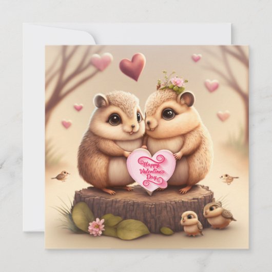 Sei mein Valentine Karte (Vorderseite)