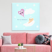 Sei mein Valentine Leinwanddruck (Insitu (Wohnzimmer))
