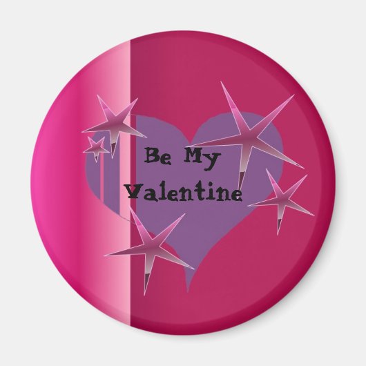 Sei mein Valentine Magnet (Vorne)