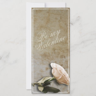 Sei mein Valentine mit Rose