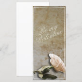 Sei mein Valentine mit Rose (Vorne/Hinten)