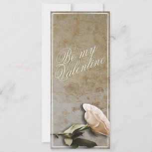 Sei mein Valentine mit Rose