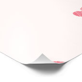 Sei mein Valentine | personalisiertes Foto | Rotes (Ecke)