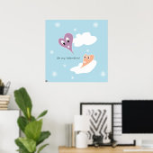 Sei mein Valentine Poster (Heimbüro)
