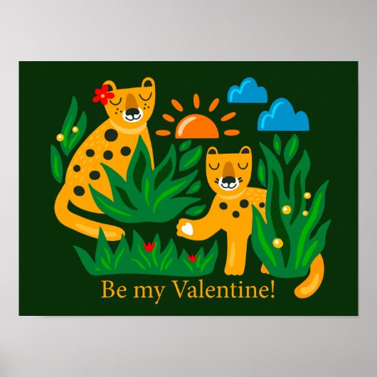 Sei mein Valentine! Poster (Vorne)