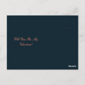 Sei mein Valentine Postkarte (Rückseite)