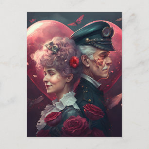 Sei mein Valentine Postkarte