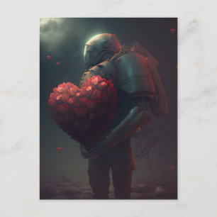 Sei mein Valentine Postkarte