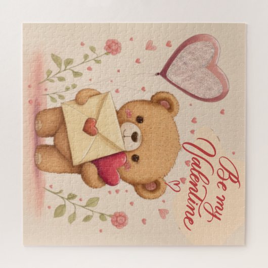 Sei mein Valentine Puzzle (Horizontal)