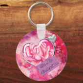 Sei mein Valentine Schlüsselanhänger (Vorderseite)