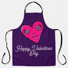 Sei mein Valentine Schürze