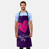 Sei mein Valentine Schürze (Getragen)