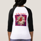 Sei mein Valentine! T-Shirt (Rückseite)