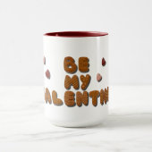 Sei mein Valentine Tasse (Zentrum)