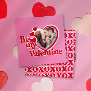 Sei mein Valentiner Herzchen Foto Valentinstag Karte