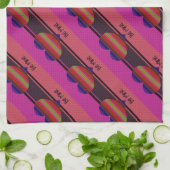 Sei mein Valentiner Regenbogenherz Handtuch (Gefaltet)