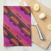 Sei mein Valentiner Regenbogenherz Handtuch (Viertel Falte)