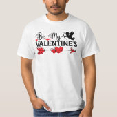 Sei mein Valentiner T-Shirt (Vorderseite)