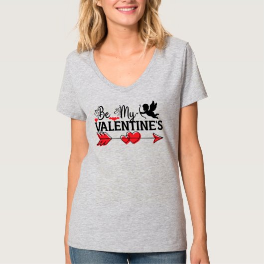 Sei mein Valentiner T-Shirt (Vorderseite)
