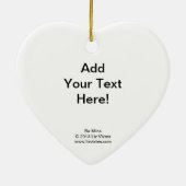 Sei mein Valentinerhitz Keramikornament (Hinten)