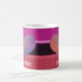 Sei mein Valentinherz Kaffeetasse (Mittel)