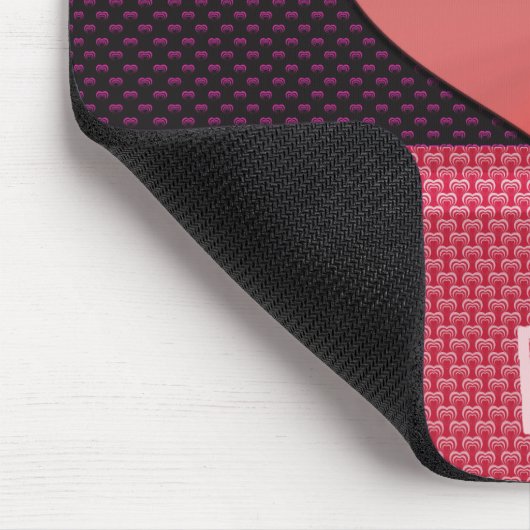 Sei mein Valentinherz Mousepad (Ecke)