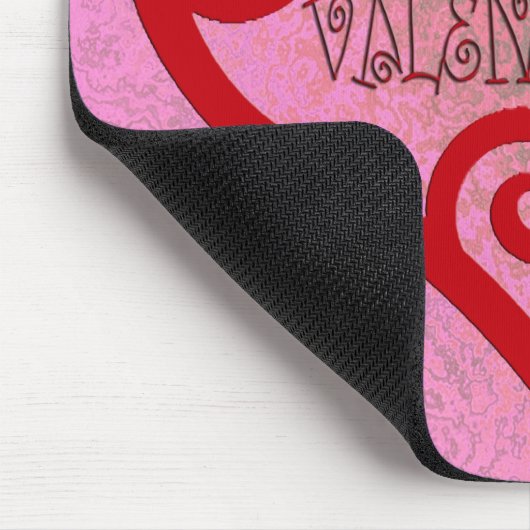Sei mein Valentinherz Mousepad (Ecke)